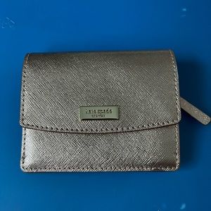 New Kate spade rose gold wallet card
